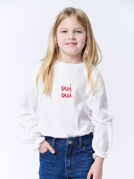 Remera manga larga Cruda