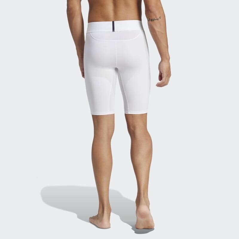 Calza Adidas Corta Techfit Blanco