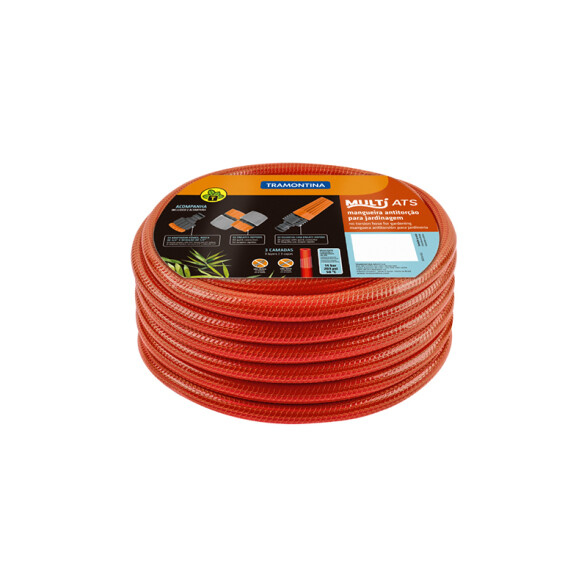 Kit manguera roja antitorsión 1/2" x 20mt. TN1852