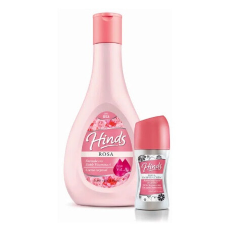 PACK CREMA HINDS ROSA 350 ML + DESODORANTE HINDS ROLL-ON 60 GR PACK CREMA HINDS ROSA 350 ML + DESODORANTE HINDS ROLL-ON 60 GR