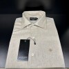 CAMISA DE LINO Beige jaspeado