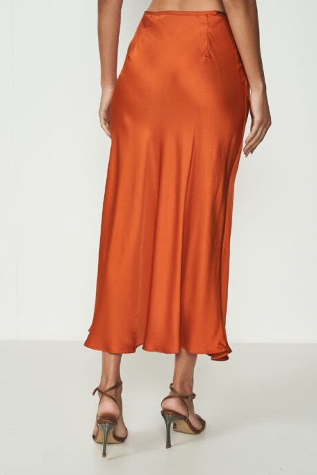 Falda Valeria Naranja