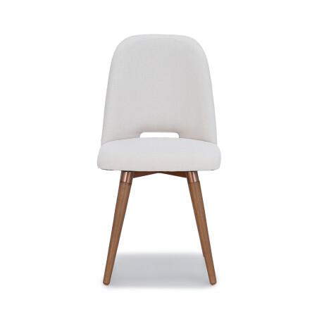 Silla Giratoria Selina - Tela Rústica Linked 02 (Beige)