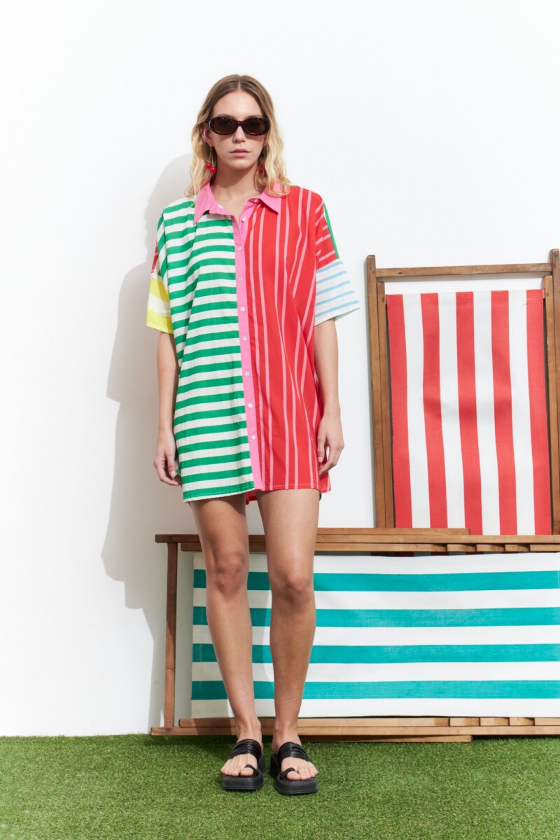 Túnica rayas - multicolor 