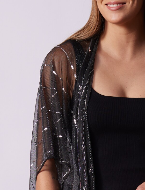 Kimono Night GRIS OSCURO