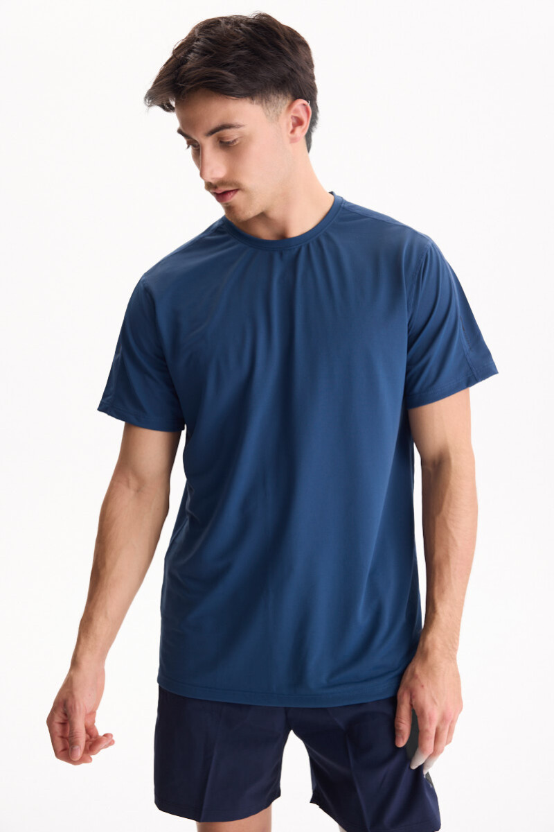 Remera DryFit Force Azul