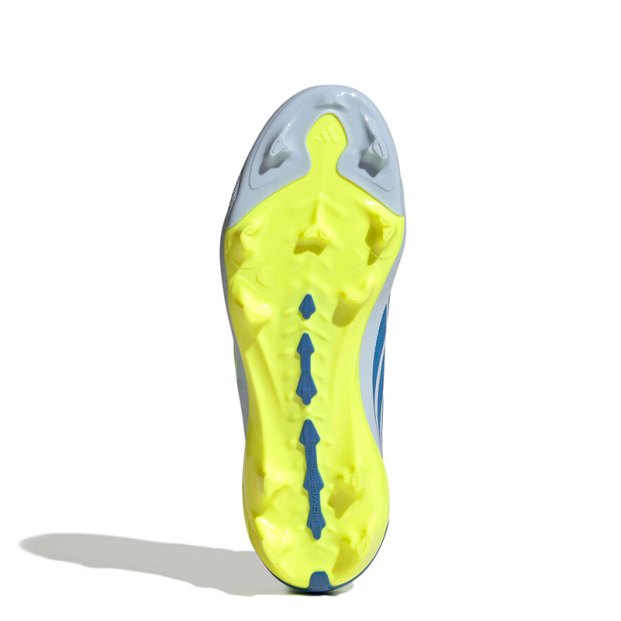 Championes de Niños Adidas Predator League Fg Celeste - Amarillo