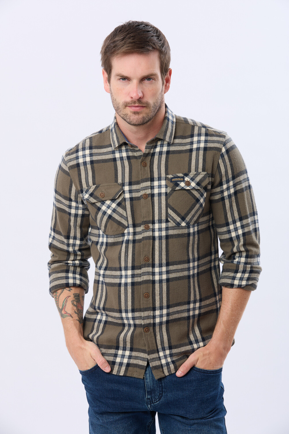 SOBRECAMISA LEÑADORA Verde