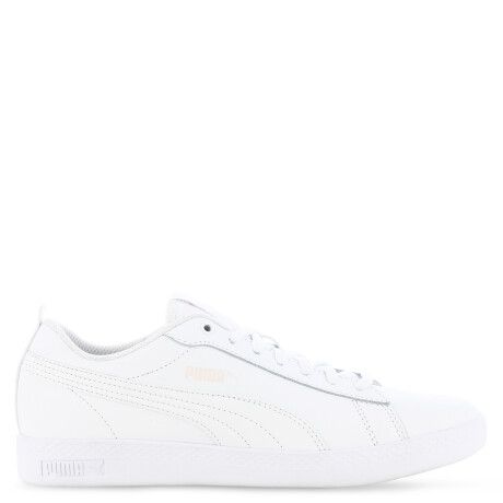 Championes de Mujer Puma Smash V2 Leather Blanco