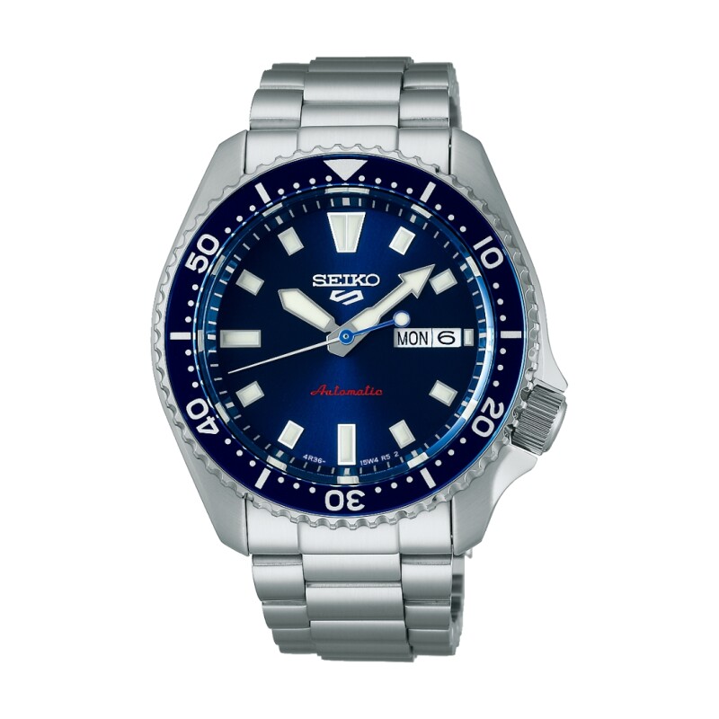 Reloj Seiko 5 Sports SRPL83K1 automático para hombre Azul