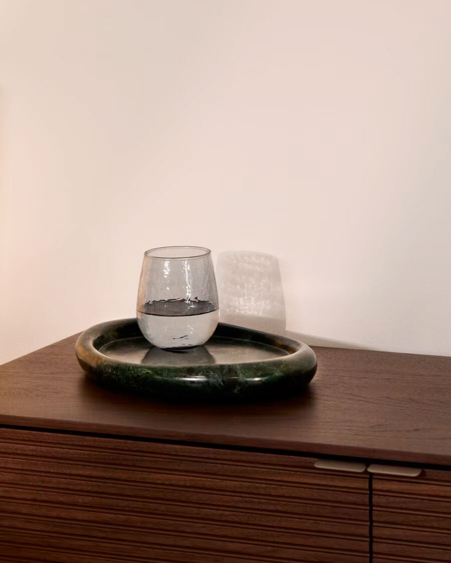 Bandeja Lenorel en mármol verde 30 x 23 cm Bandeja Lenorel en mármol verde 30 x 23 cm