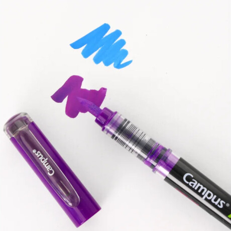 Marcador Campus Acrylic punta Pincel x 5 Marcador Campus Acrylic punta Pincel x 5