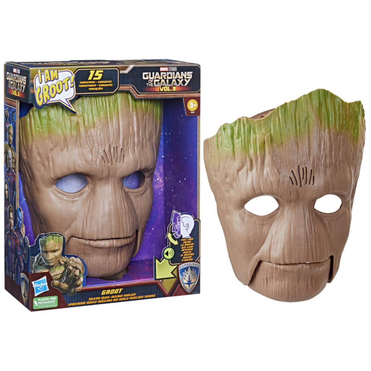 Máscara Guardianes de la Galaxia Groot con Sonidos 