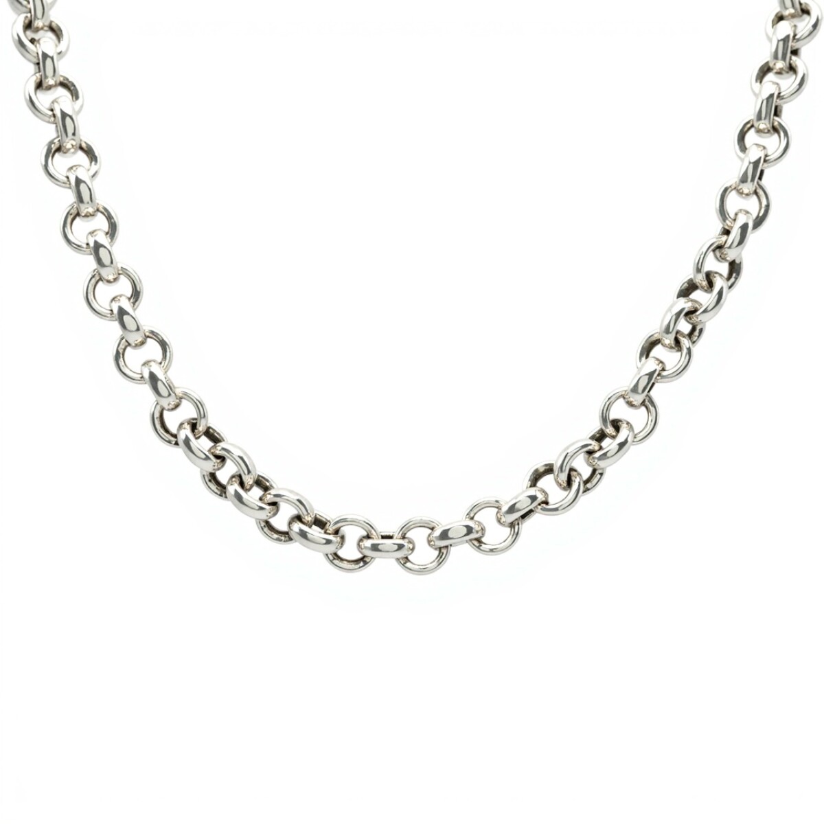 Cadena Rolo - Plata 925 - Sin Piedra - CD3422 - sinpiedra 