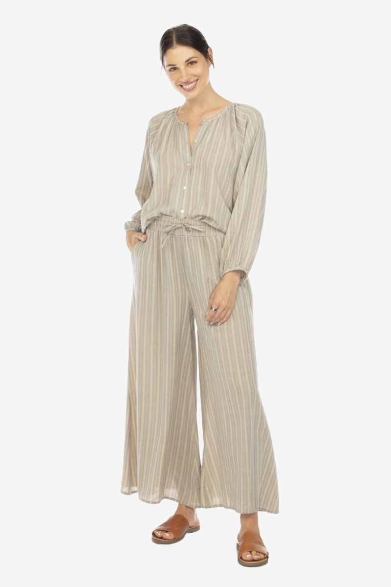 CAMISA SHIRRED Multicolor