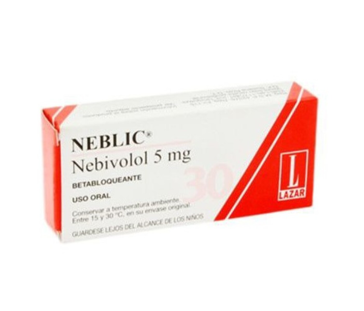 Neblic 5mg 30 Comprimidos 