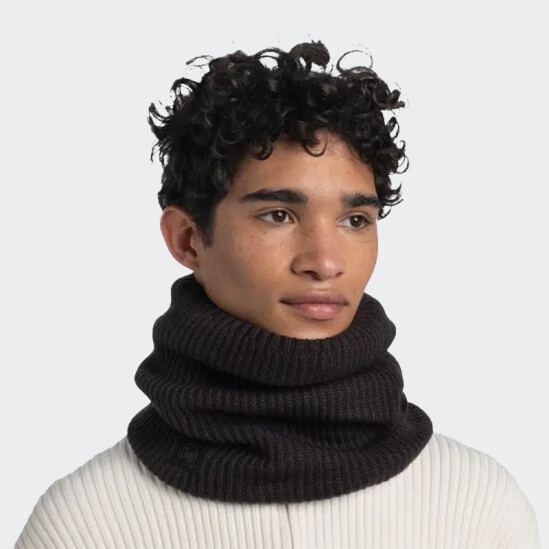 Bufanda Buff Knitted Negro