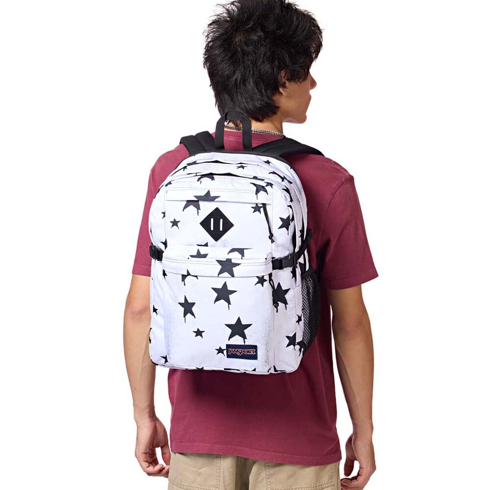 Mochila Main Campus Sprayed Stars Black