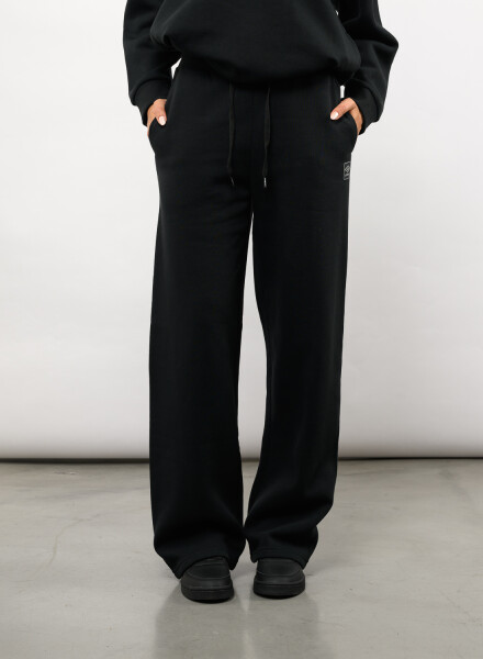 Pantalón recto terra Negro