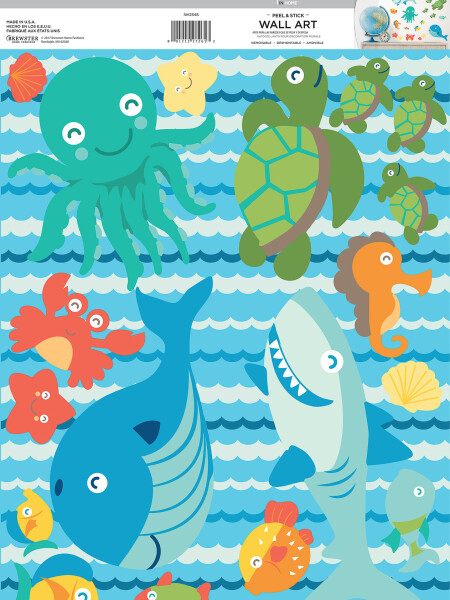 WALLPOPS SEA LIFE WALL STICKERS N/A