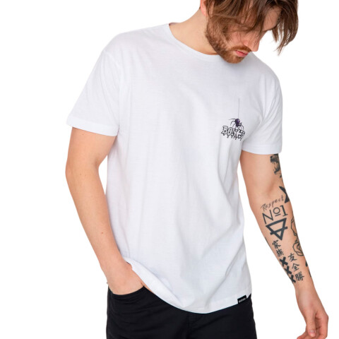 REMERA ETNIES X BONES White