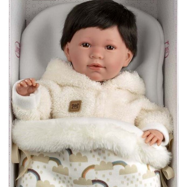 Muñeca Llorens Bebote Mimi 42cm Con Saco De Dormir Y Chupete Diseño Mimi Saquito