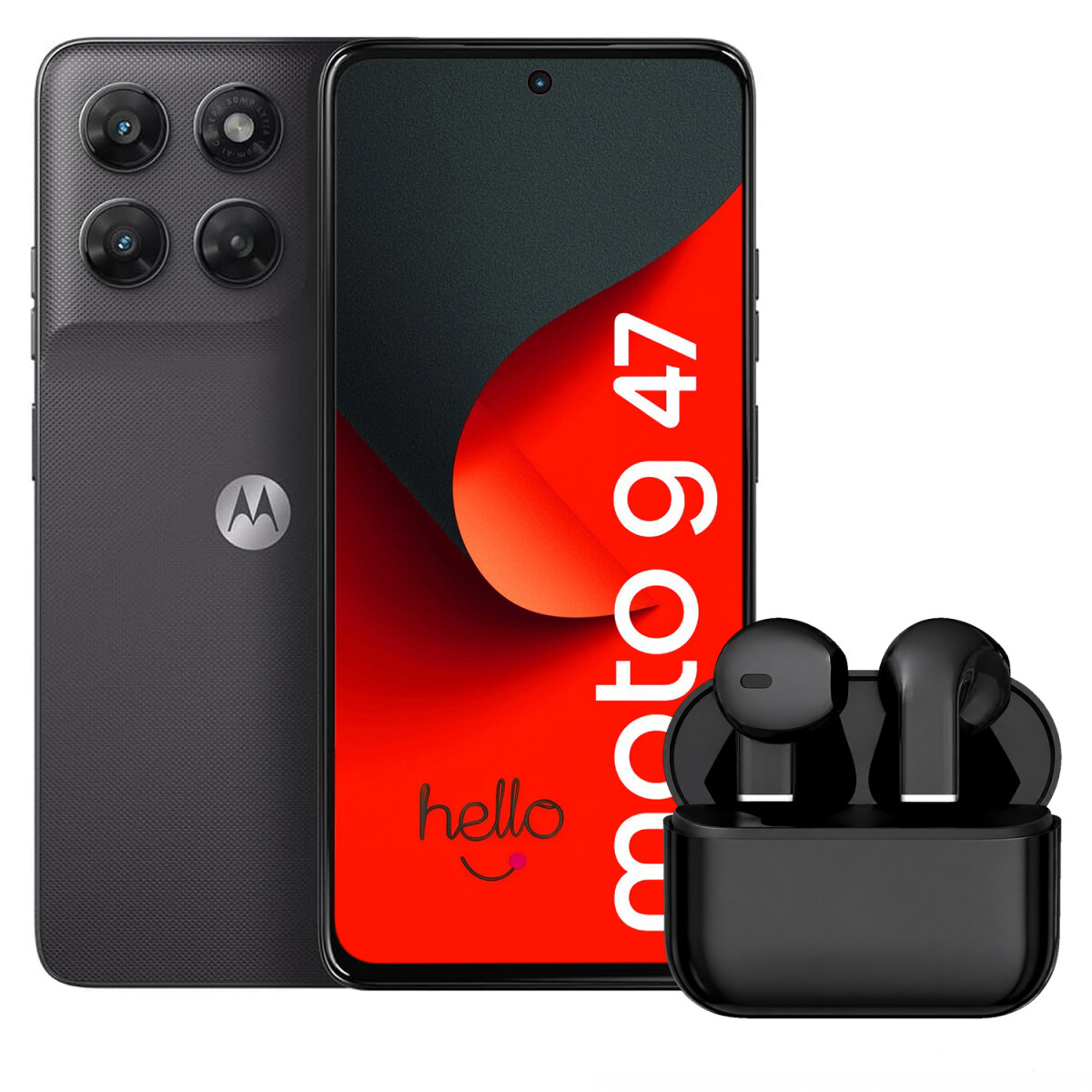 Motorola G47 12(4+8)gb Ram 256gb 5g + Regalo - GRIS 