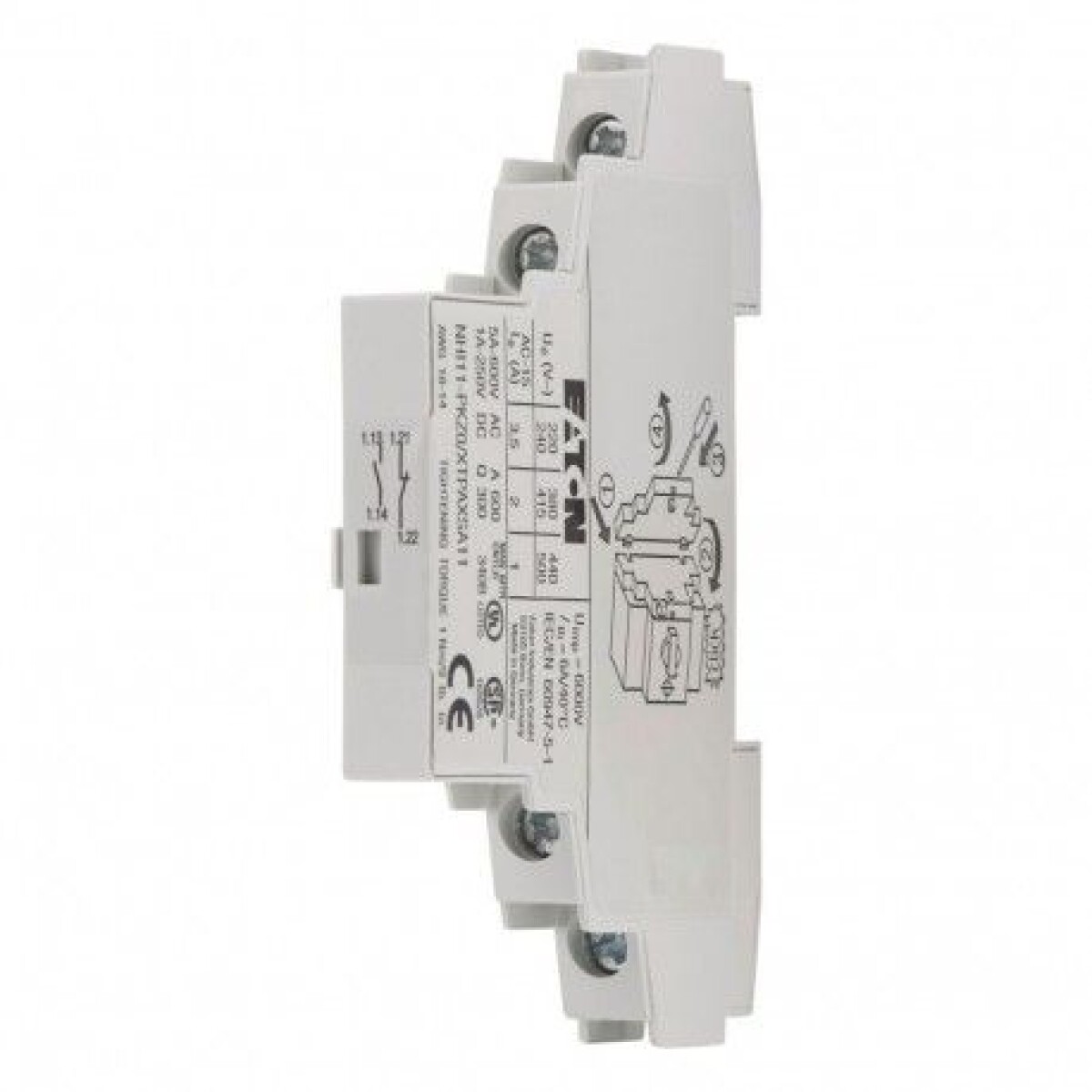 CONTACTO AUX LAT 1NA+1NC P/ PKZM - EATON 