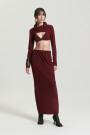 FALDA GALILEA Bordo