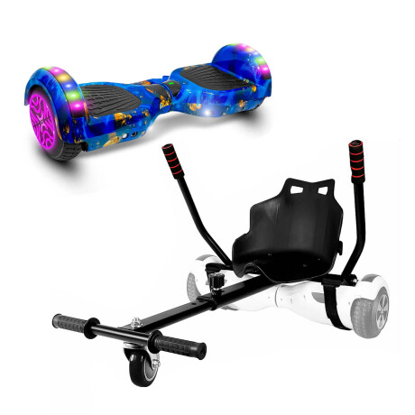 Hoverboard Patineta Eléctrica + Silla Música Luces Cmb001503