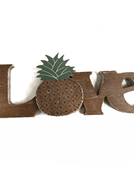 CARTEL DECORATIVO MADERA "LOVE" 30X10CM CARTEL DECORATIVO MADERA "LOVE" 30X10CM