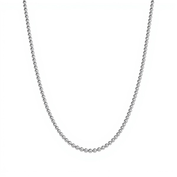 Cadena Bolitas - Plata 925 - Sin Piedra - CD3429 sinpiedra