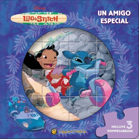 ROMPECABEZAS + LIBRO STITCH 001