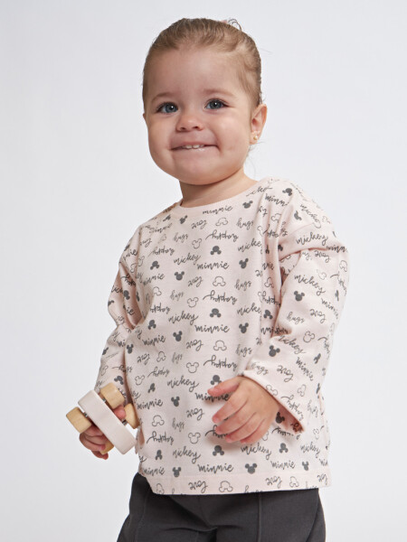 Camiseta ml rayas Rosa