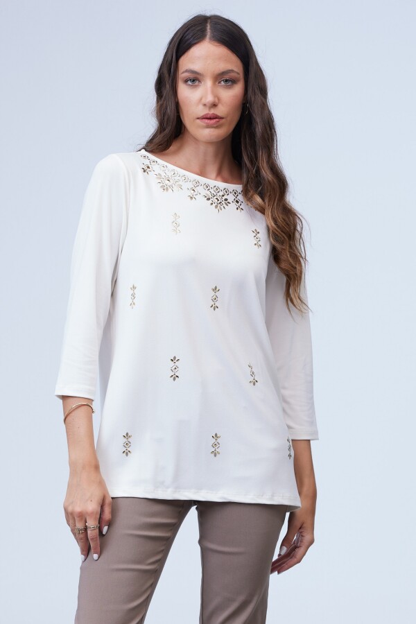 Blusa Tachas CRUDO