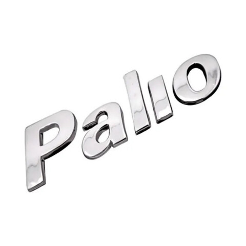 EMBLEMA TRASERO "PALIO" (CROMADO) Emblema Trasero "palio" (cromado)