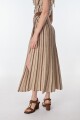 Falda Lath Marron