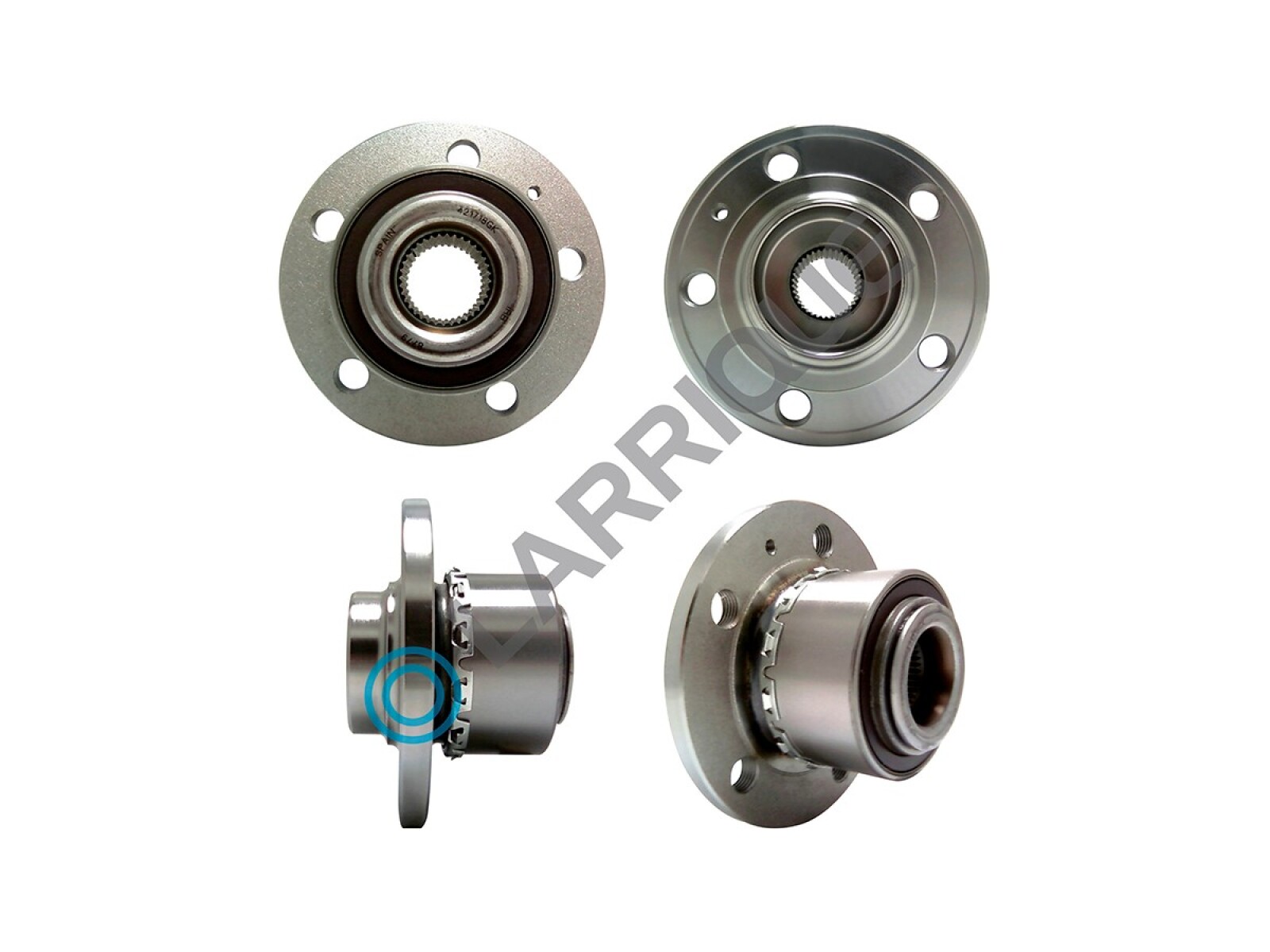 Rueda Delantera Maza Audi A1 Volks Polo/Suran 04-18 Ext Ø126.8 x Int Ø28.8 Est.36 S/Abs 