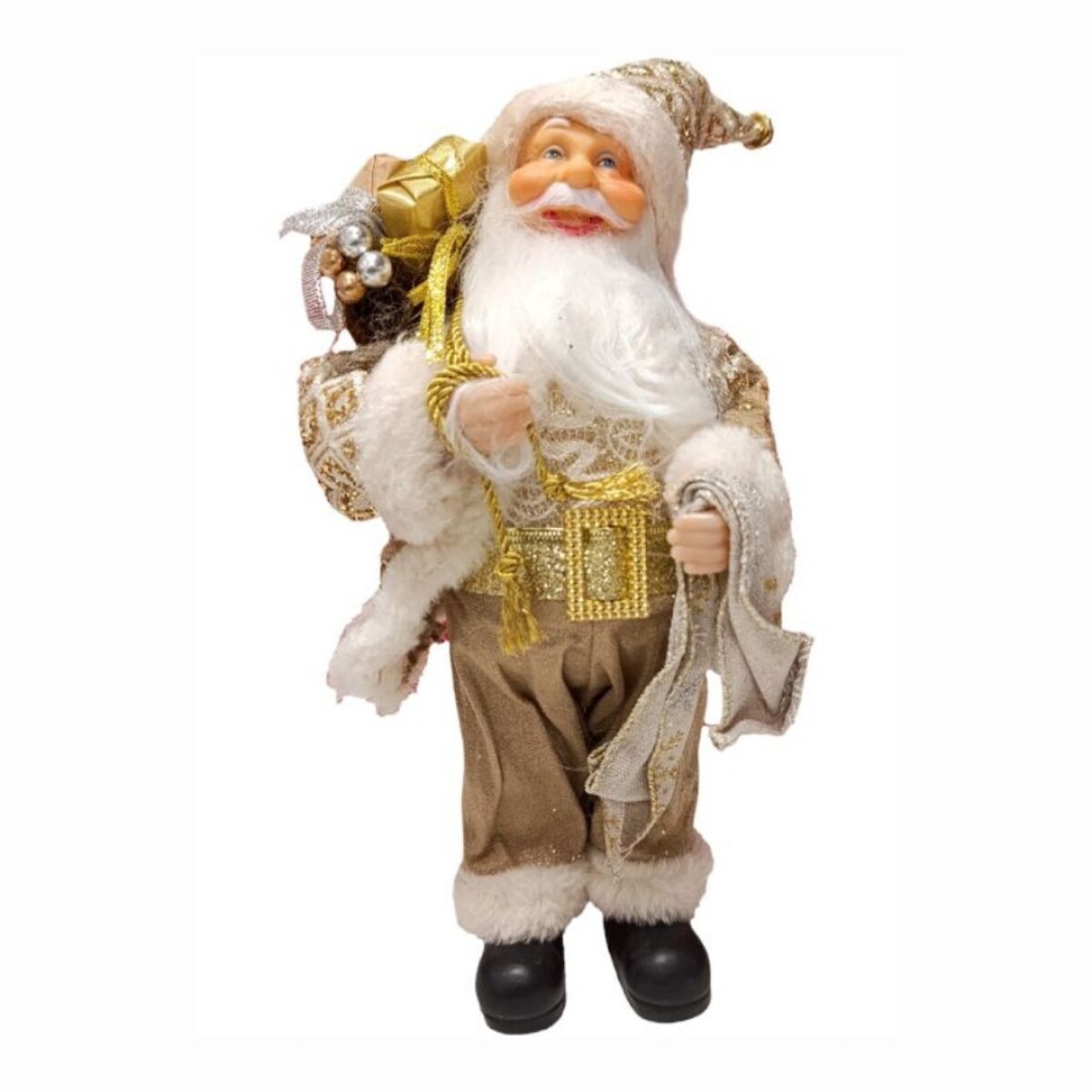 Papá Noel 30 cm - Dorado 