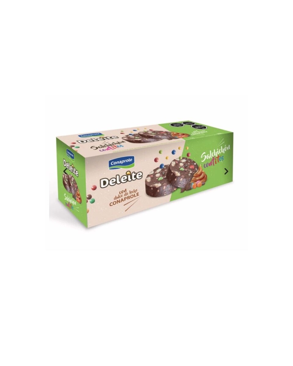 SALCHICHON CHOCOLATE CON CONFITES 