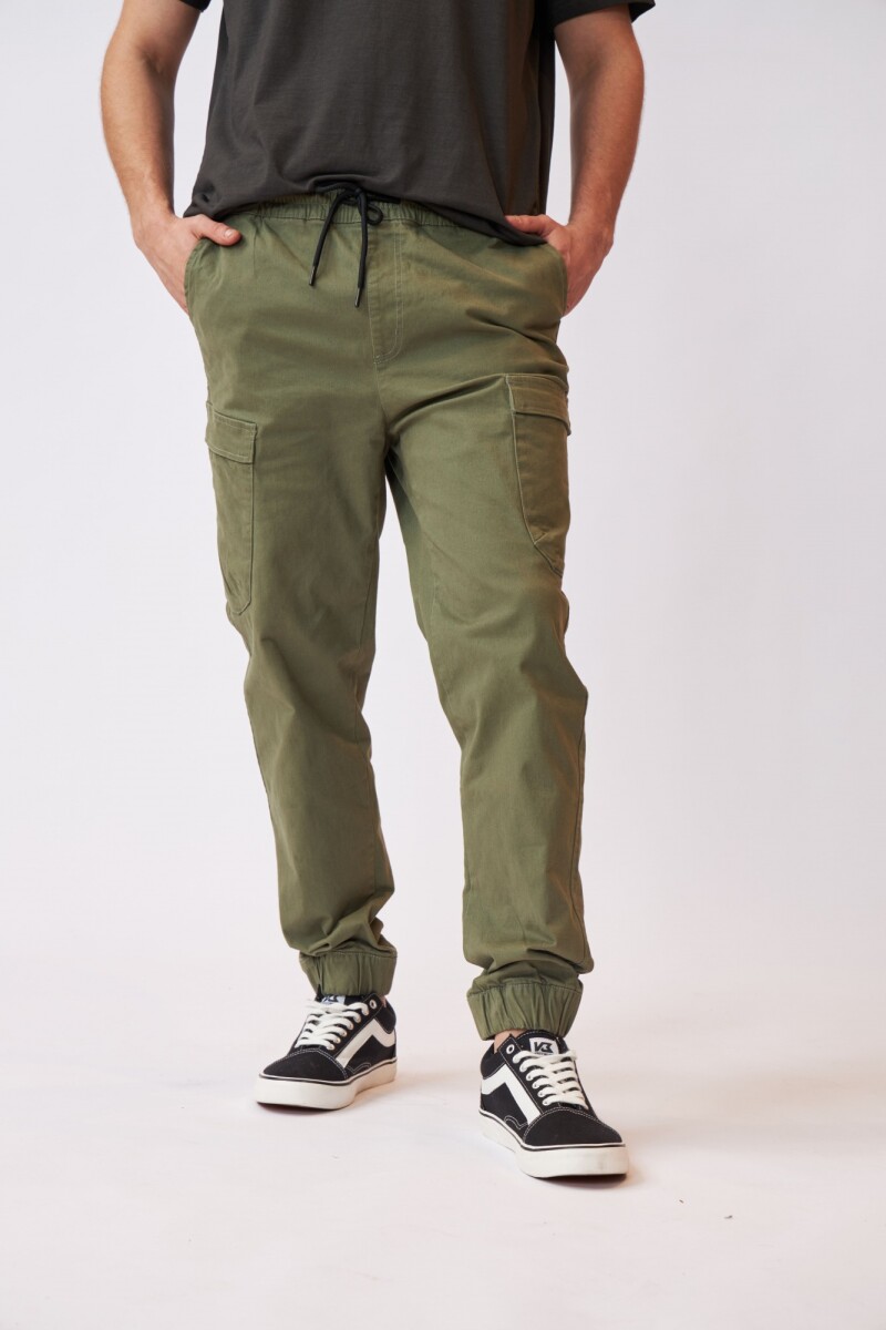 Babucha Hom.Gab.Cargo N+R25 - Militar 