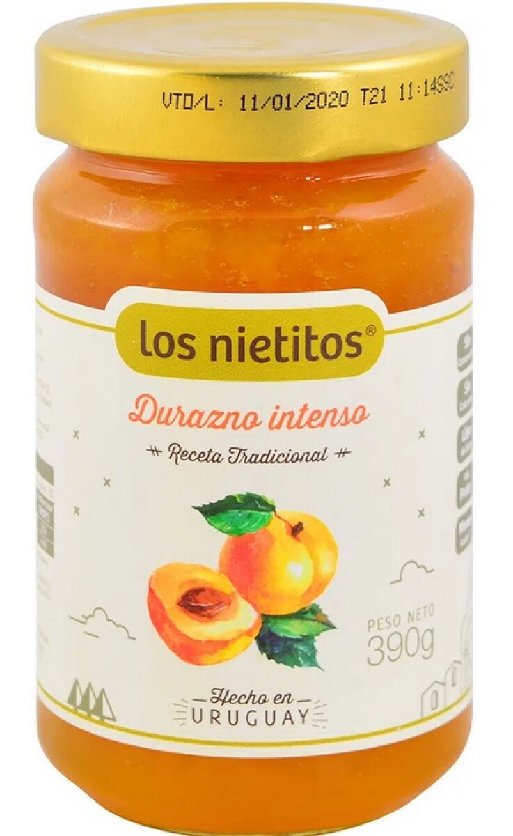 MERMELADA LOS NIETITOS INT.F 390G DURAZNO 