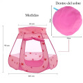 Carpa Tienda Para Juegos Bebés Niños y Niñas Rosa