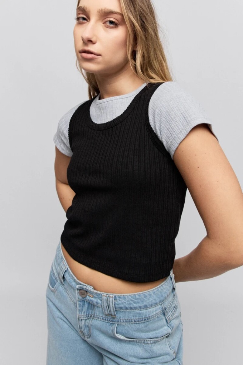 MUSCULOSA P.CAKE CAMPIELLO - NEGRO 