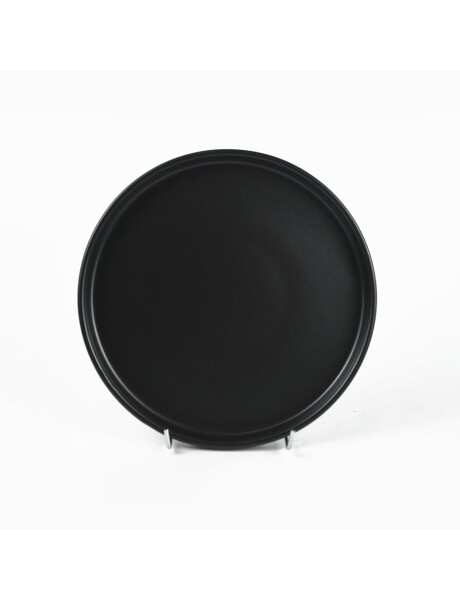 PLATO DE POSTRE STONEWARE D20x2CM TOKIO NEGRO PLATO DE POSTRE STONEWARE D20x2CM TOKIO NEGRO