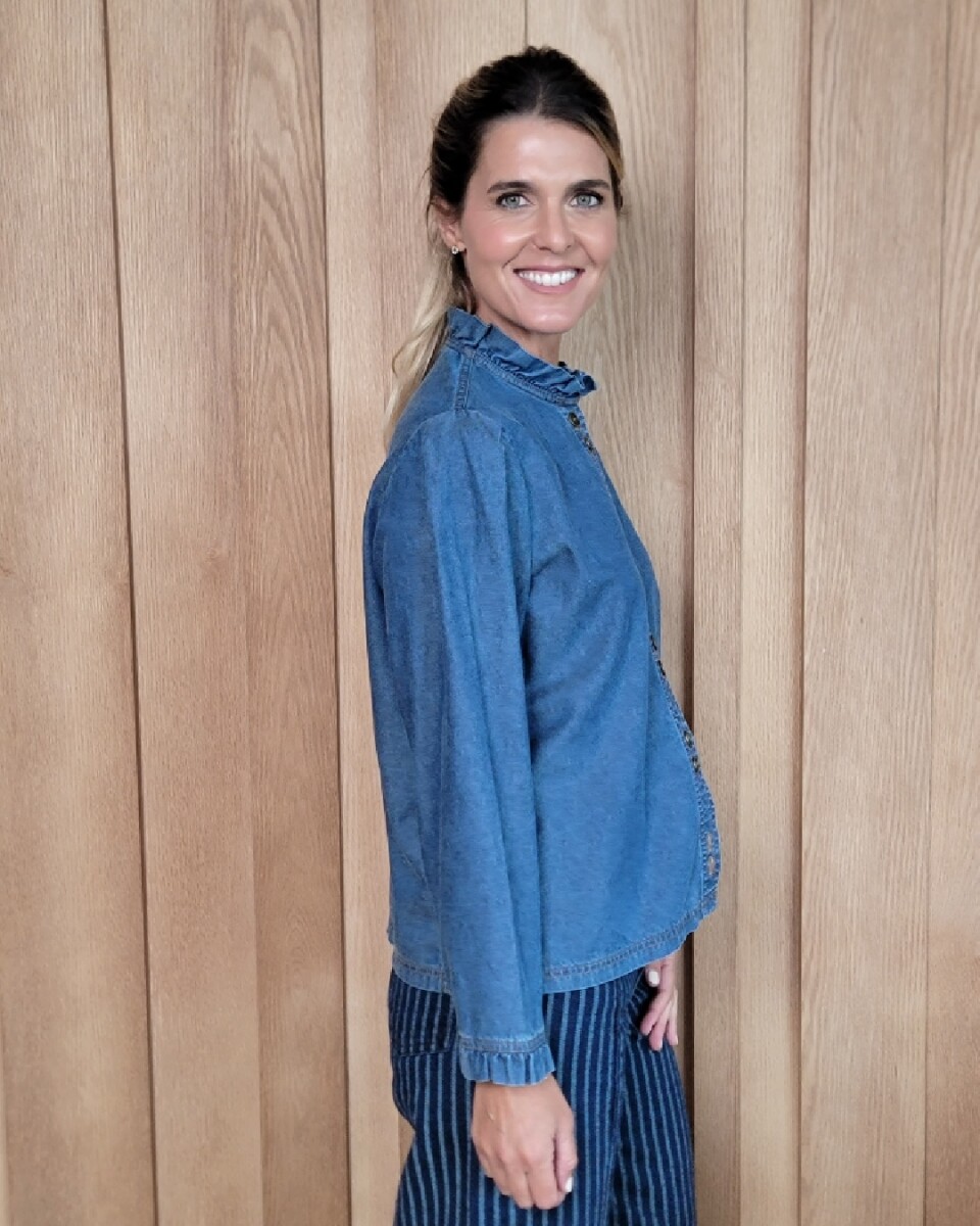Camisa Mili - Denim Azul 