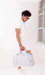 BOLSO DEPORTIVO FOX NEWS CEMENTO