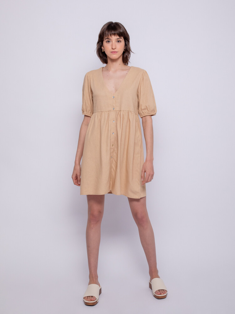 VESTIDO ARANDA Beige