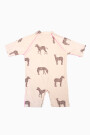 BABY ONESIE Zebra Pink
