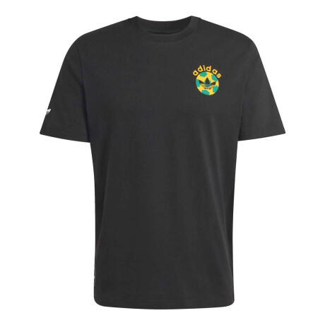 Remera Ftbl Gfx Manga Corta T De Hombre Negro
